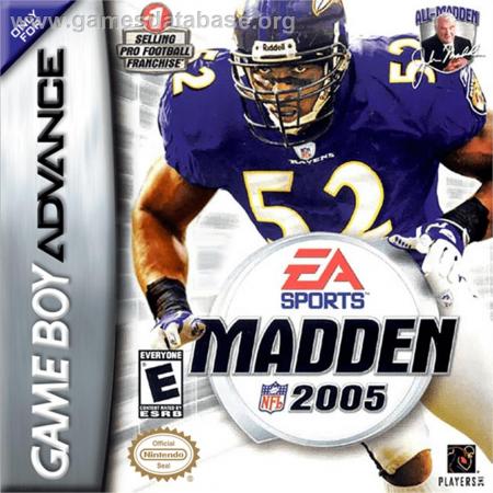 Cover Madden NFL 2005 for Game Boy Advance